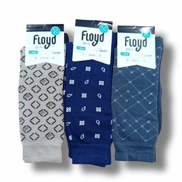 Producto - Media Caña Floyd Hombre Diseños - x1-  ART 1409