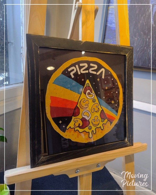 Producto - Cuadro Pizza NASA STYLE