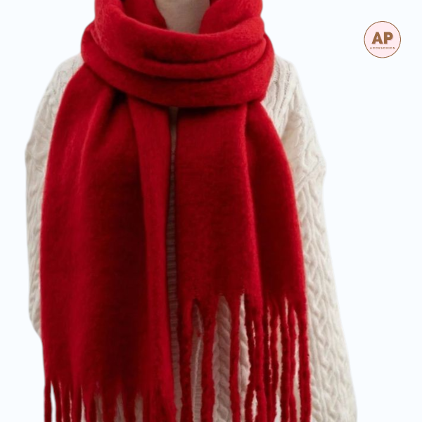 Producto - BUFANDA NUBE ROJA