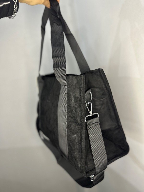 Producto - Bolso gamuza negro - 1