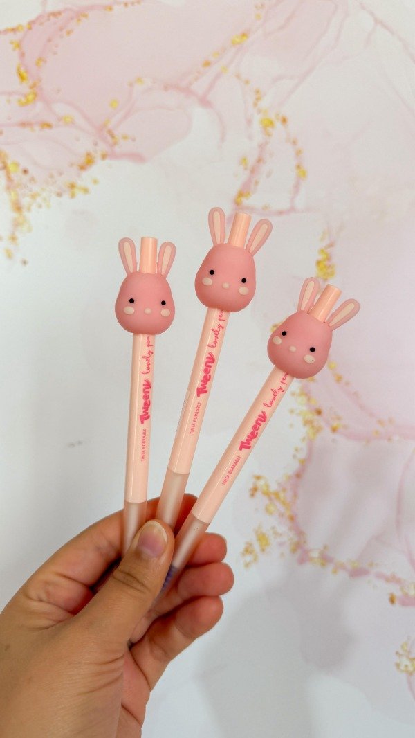 Producto - Lapicera borrable conejito rosa