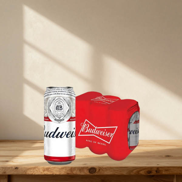Producto - Cerveza Budweiser lata 473cc