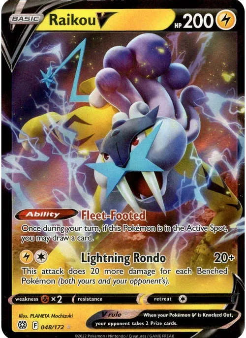 Producto - Raikou V - 048/172 - Brilliant Stars - Holo