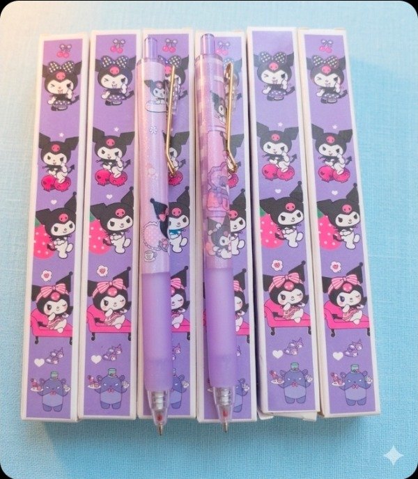 Producto - Lapicera gel en cajita sorpresa Kuromi