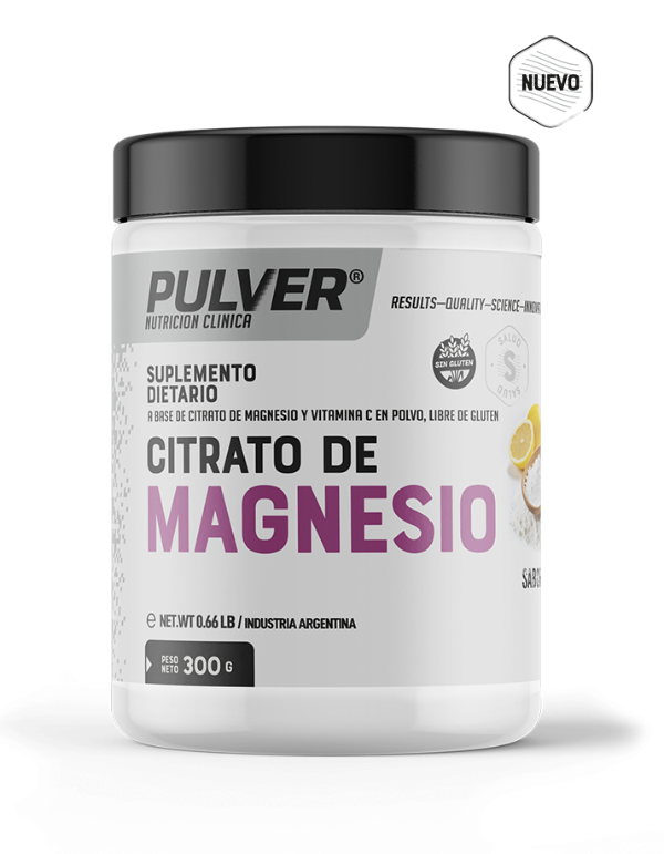 Producto - Citrato De Magnesio 300 grs / 100 Serv Pulver Sin Tacc