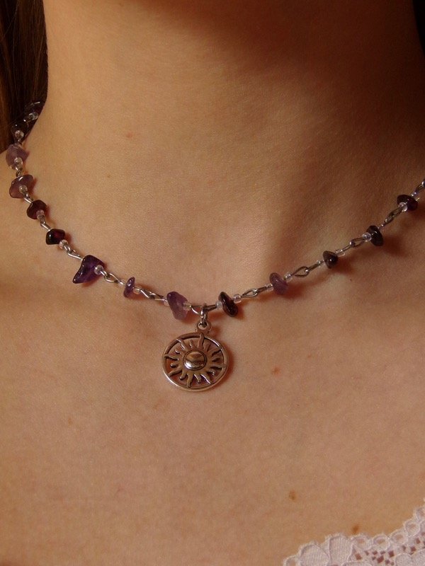 Producto - collar solcito mixto