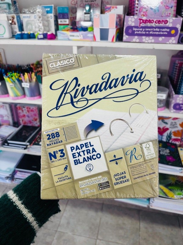Producto - Repuesto hoja Rivadavia x 288