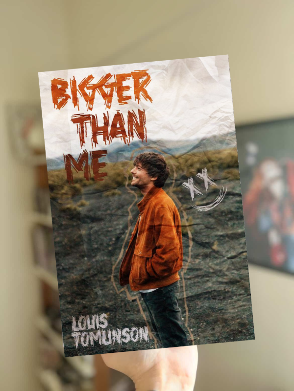 Producto - Louis Tomlinson Bigger Than Me Cuadro 20x30