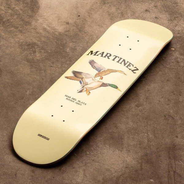 Producto - Tabla de skate CLEAVER MARTINEZ DUCKS CREAM