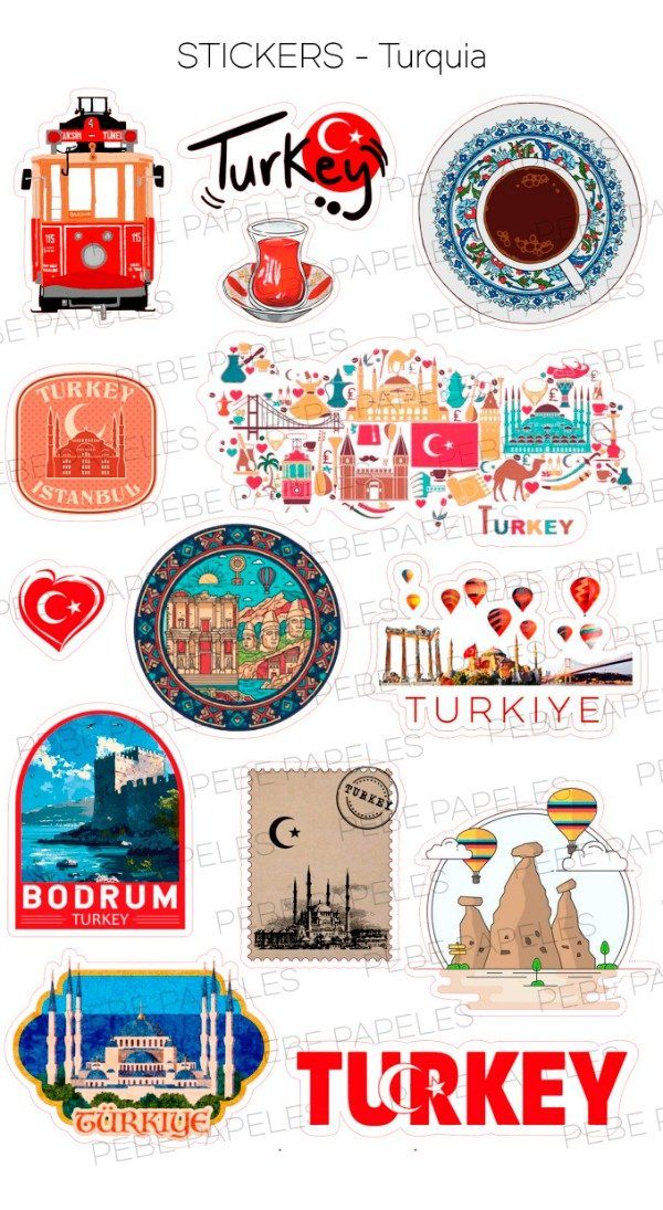Producto - Stickers Turquia