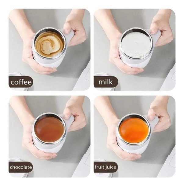 Producto - Taza Vaso Termico Batidor Magnetico Cafe#02119
