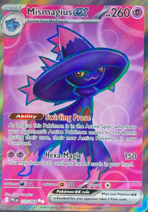 Producto - Mismagius ex - 112/094 - ME02: Phantasmal Flames (PFL)