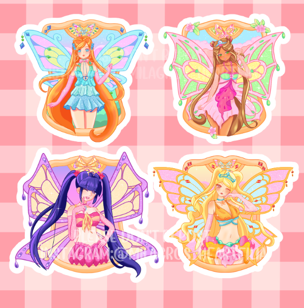Producto - Sticker - Winx