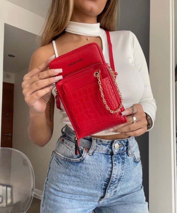 Producto - PORTA CELULAR HELENA Rojo