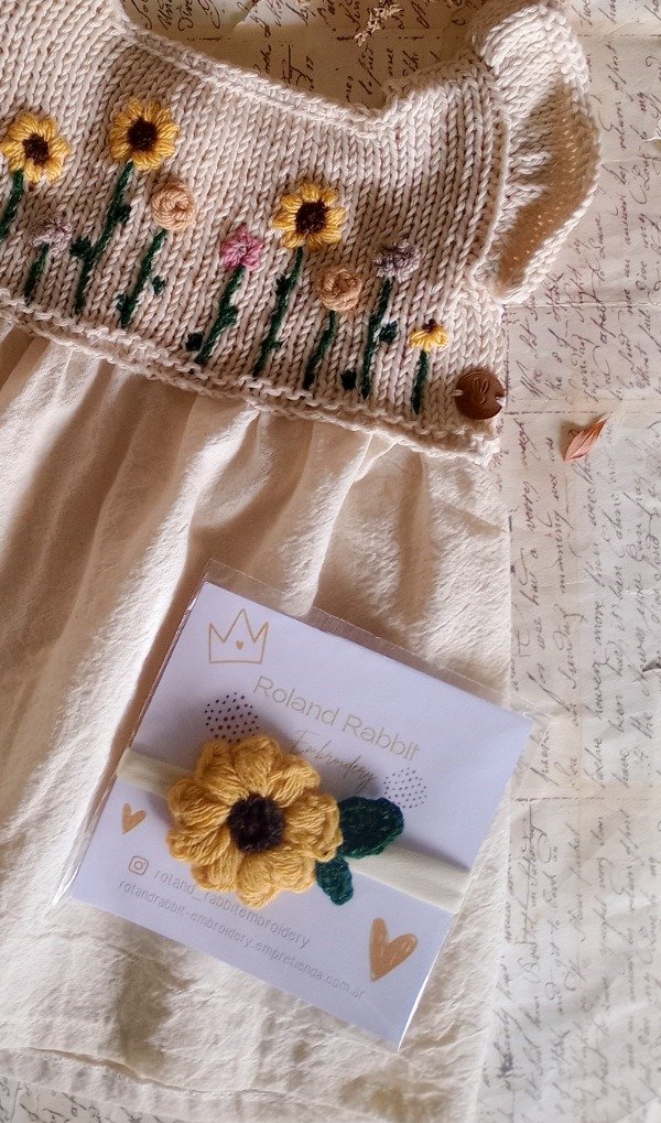 Producto - Vincha Sunflower