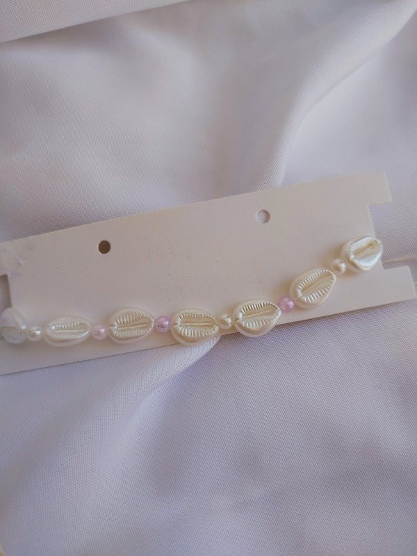 Producto - Collar lila caracoles