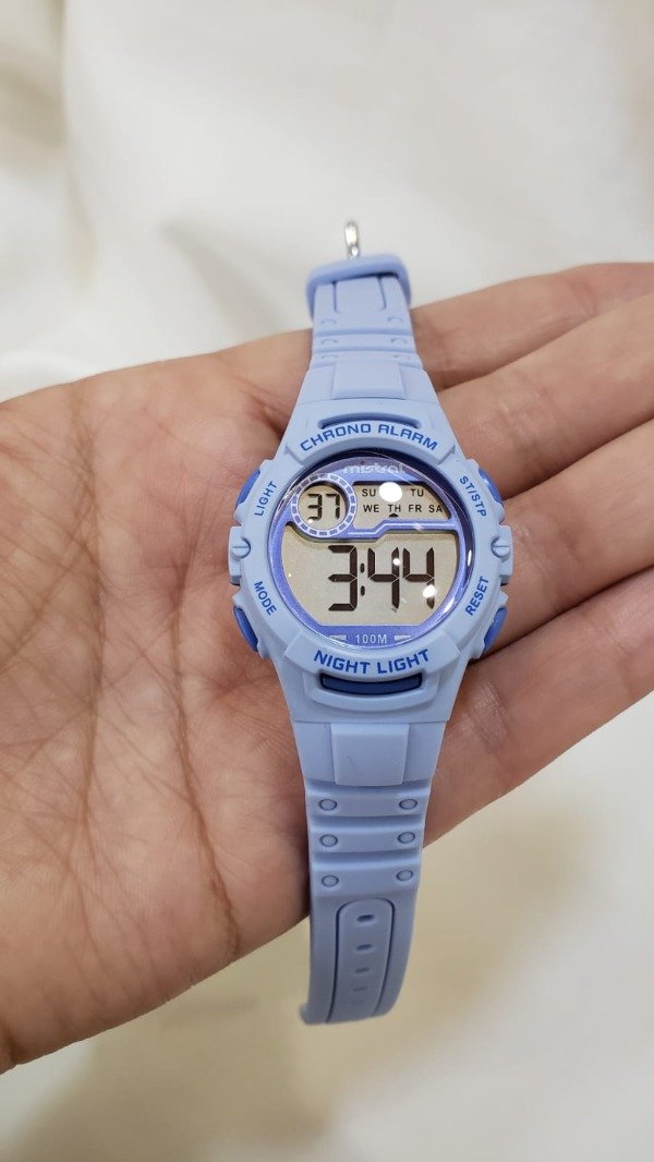 Producto - Reloj digital celeste mistal