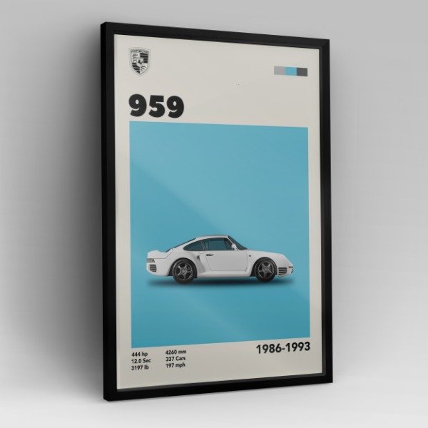 Producto - Cuadro Porsche 959
