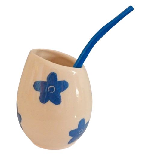 Producto - MATE FLORES BLEU