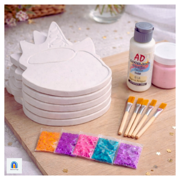 Producto - Caja de arte Mágica Unicornio x 5 piezas