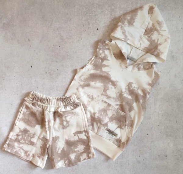 Producto - Conjunto batik rustico musculosa con capucha