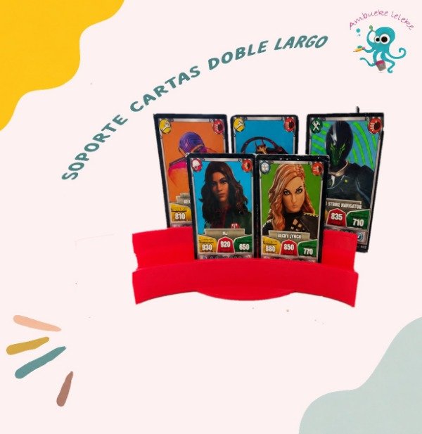 Producto - Soporte Cartas Doble Largo