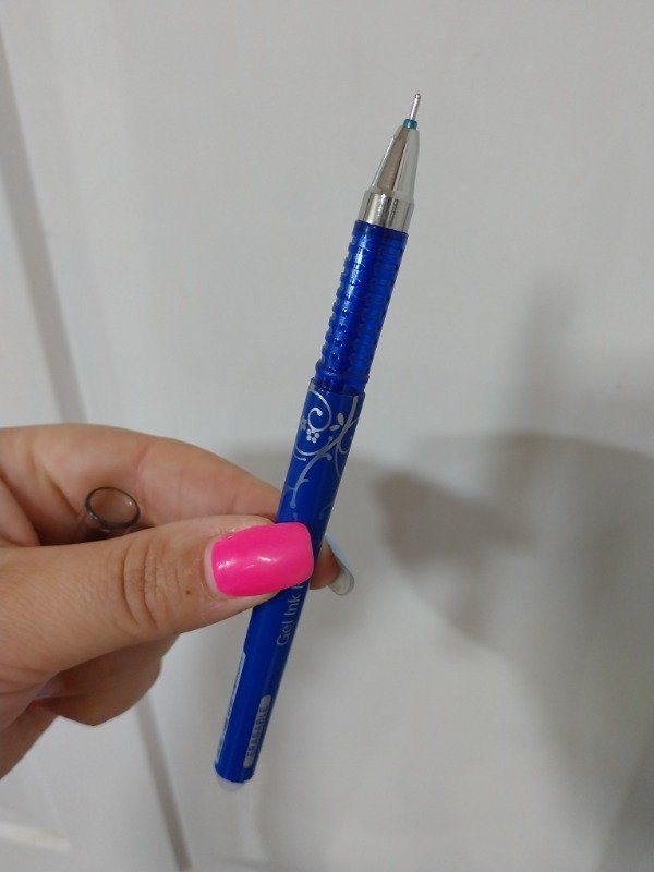 Producto - Lapicera azul con borrador