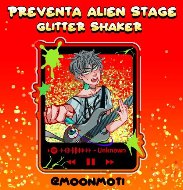 Producto - Preventa Glitter Shaker Alien Stage