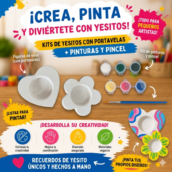 Producto - kit yesitos Porta velas
