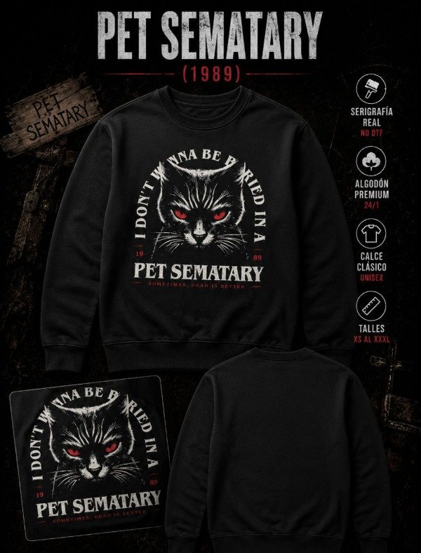 Producto - Buzo Pet Sematary