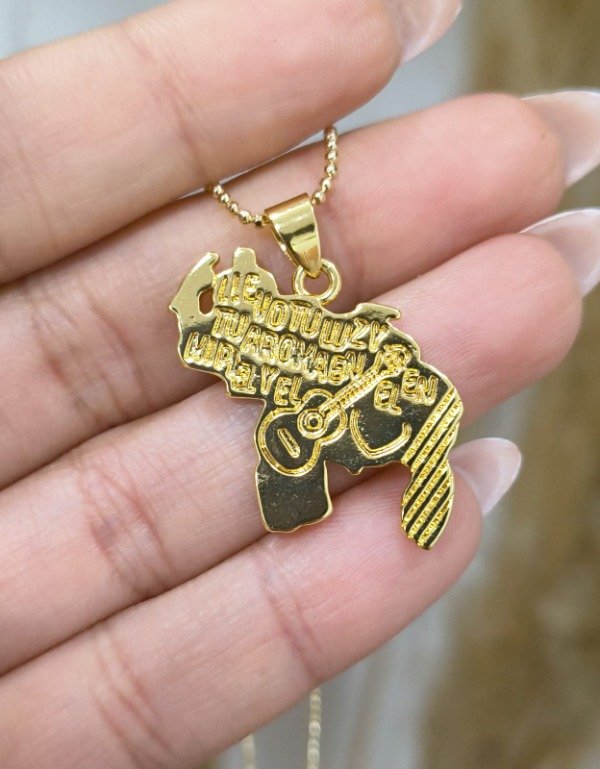 Producto - Llevo tu Luz y tu Aroma en mi Piel" en Goldfilled - 0