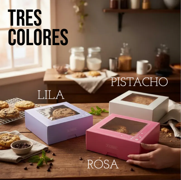 Producto - Caja 26x26x10 Cuadrada en 3 colores