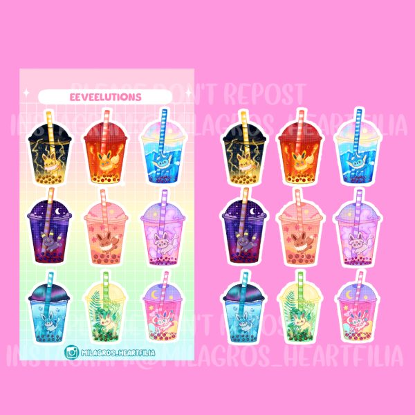 Producto - Plancha "Eeveelutions"