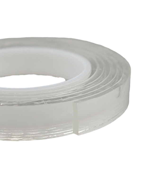 Producto - CINTA ADHESIVA DOBLE FAZ SILICONA MULTIUSO LAVABLE 10MM X 1 METRO - 1