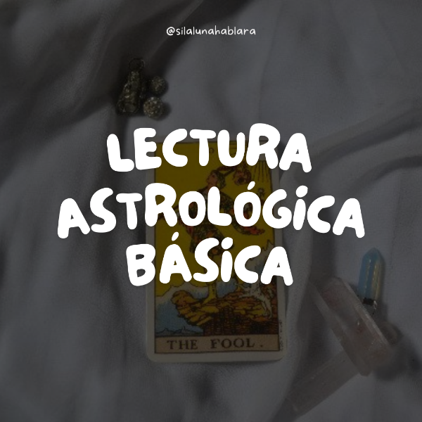 Producto - Lectura astrológica básica