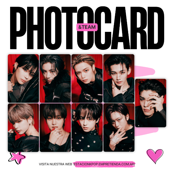 Producto - SET PHOTOCARDS ANDTEAM