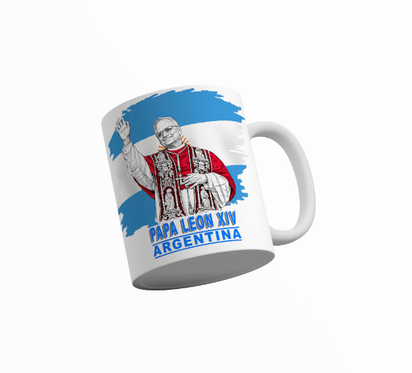 Producto - Taza Personalizad Papa León XIV Argentina #4 - 4