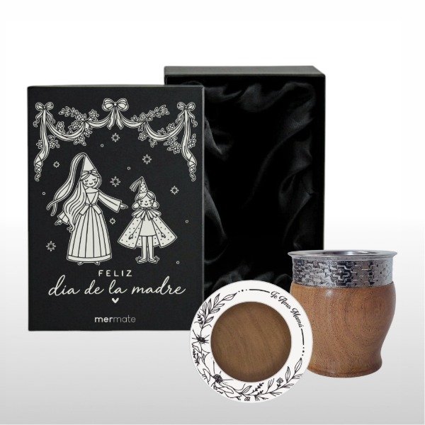 Producto - BOX MATE CON BOMBILLA Y CAJA DE PRESENTACIÓN CON PERSONALIZADO DÍA DE LA MADRE 1 - 4