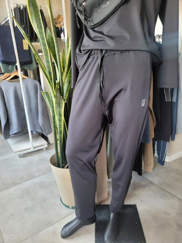 Producto - Pantalon Air Flex Negro con Negro - Luxury Flex - 2