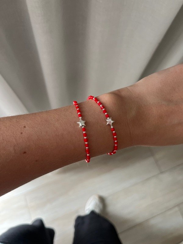 Producto - PULSERA ROJA ESTRELLA
