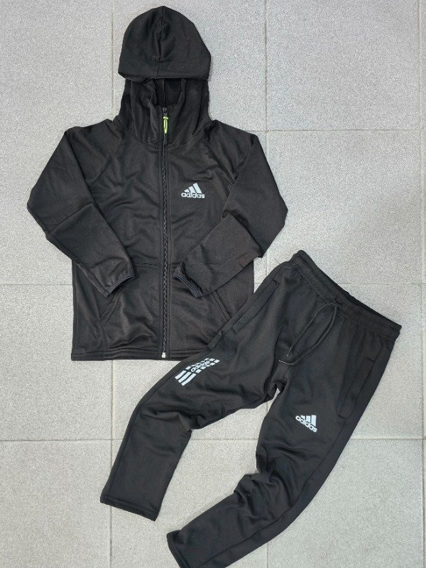 Producto - Conjunto Térmico Adidas Campera y Pantalón Tela Lycra Niño