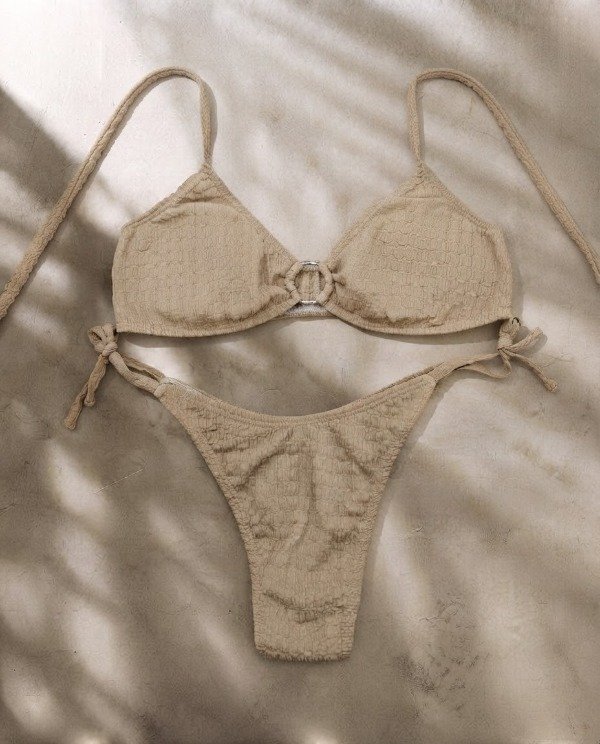 Producto - Bikini crepe con top y less para atar AL COSTO