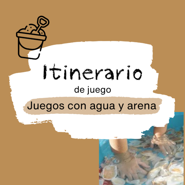 Producto - Itinerario: juegos con agua y arena