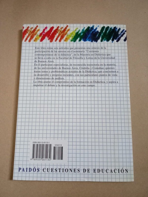 Producto - Corrientes didácticas contemporáneas - Alicia W. De Camilloni - Paidós 2001 - 1