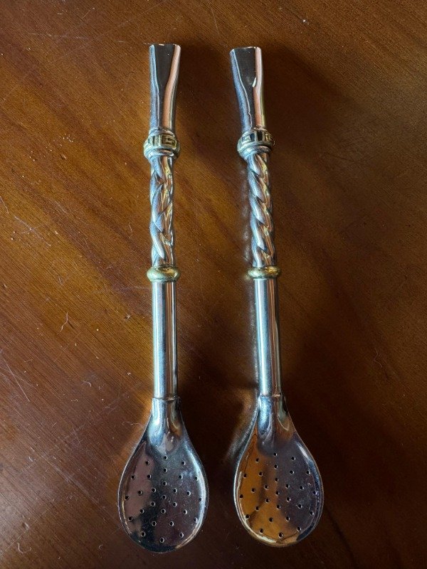 Producto - Bombilla de alpaca curva