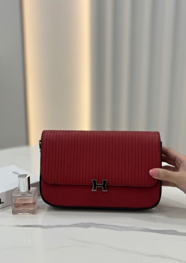 Producto - Cartera Tipo Hermes + Monedero - Red