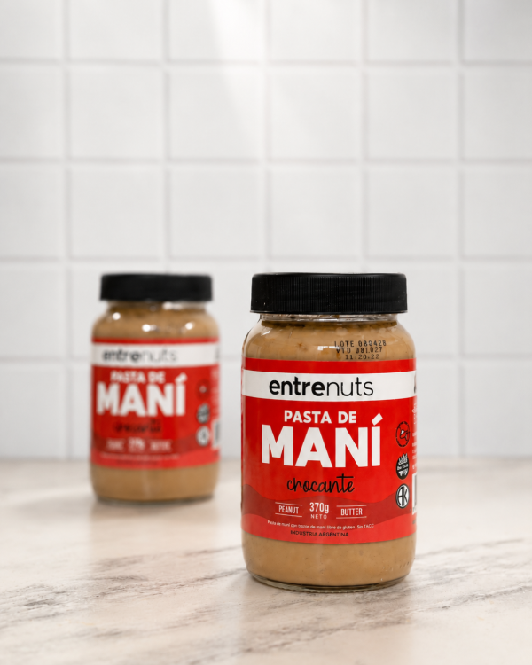 Producto - Pasta de mani crocante entre nuts