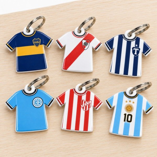 Producto - Llavero Camiseta personalizados - 1