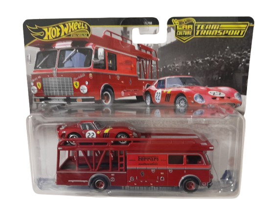 Producto - Hot Wheels Team Transport Ferrari 250 Gto + Fiat 642 Bartoletti