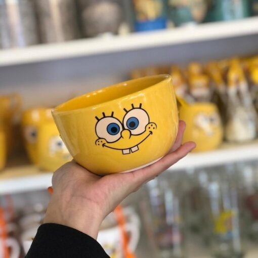 Producto - Bowl Bob Esponja APTO PARA MICROONDAS
